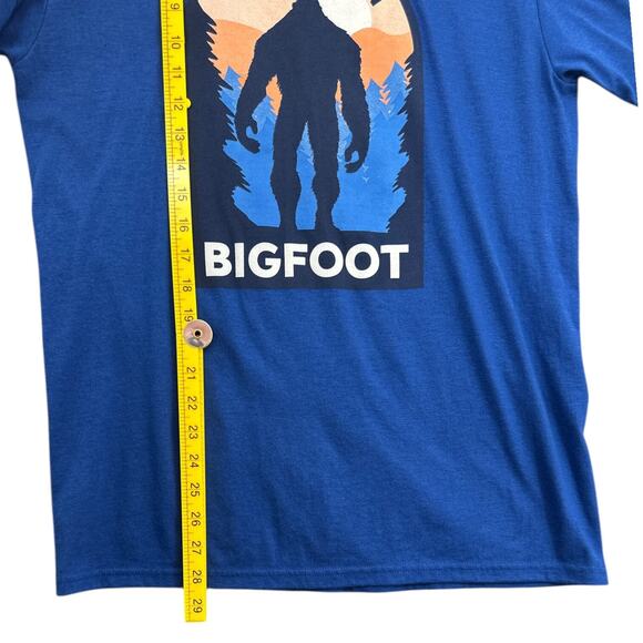 Bigfoot‎ Blue Graphic Hochtown OK Graphic Short Sleeve T-Shirt Size Medium - Picture 5 of 5